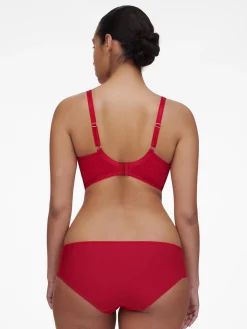 Chantelle Day To Night Slip - Poppy Red