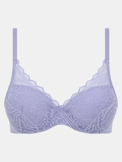 Chantelle EasyFeel Floral Touch Voorgevormde Memory BH - Distel