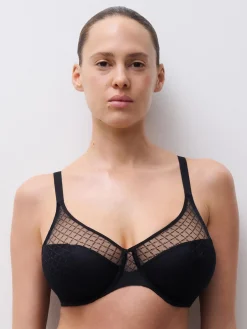 Chantelle EasyFeel NORAH CHIC Niet voorgevormde Beugel BH - Zwart
