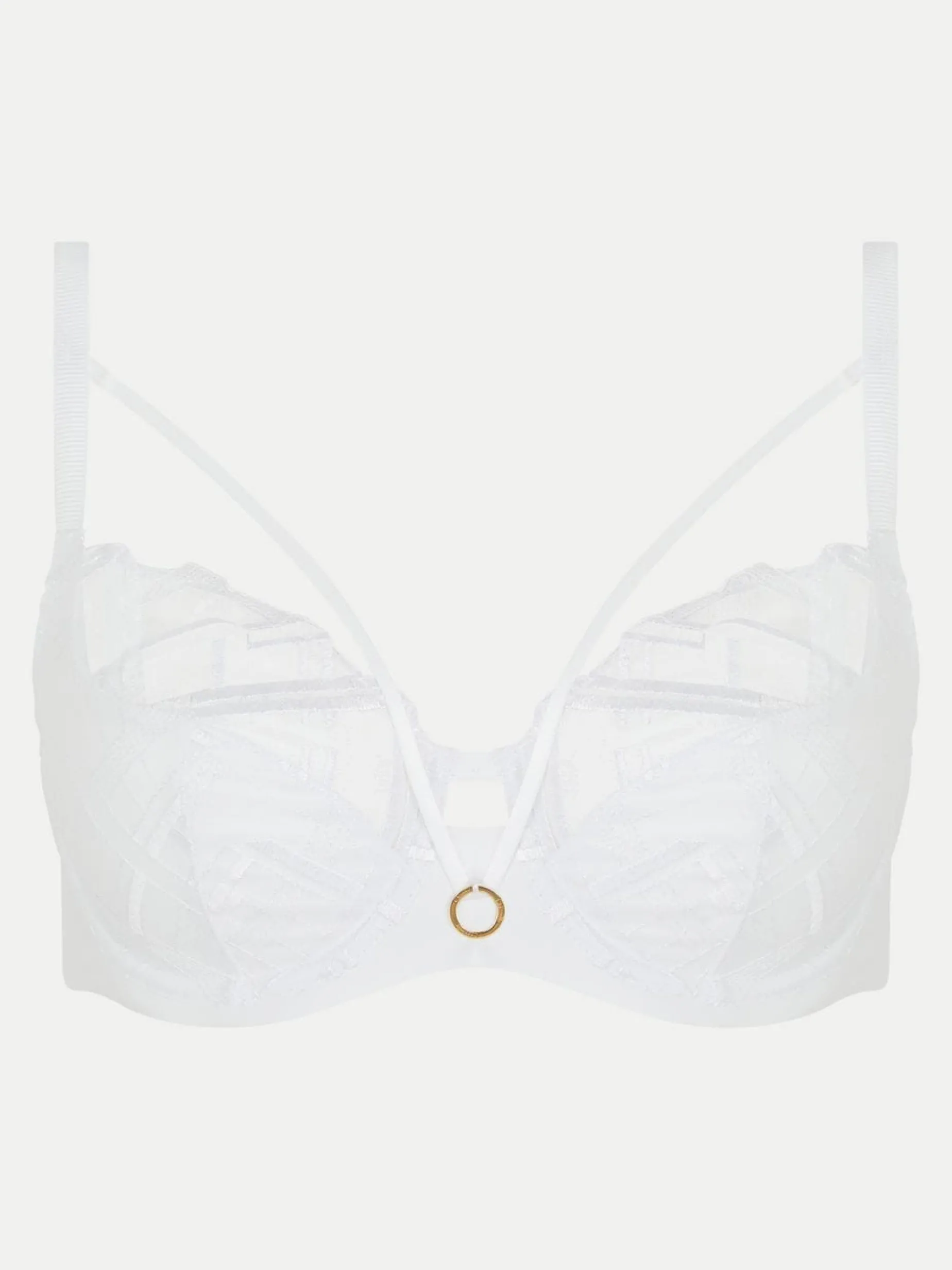 Chantelle GRAPHIC SUPPORT Niet Voorgevormde Beugel BH - Wit