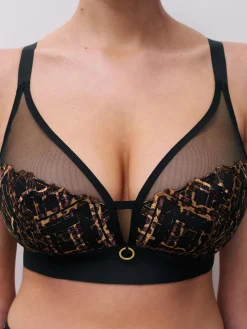 Chantelle GRAPHIC SUPPORT Niet Voorgevormde Beugel BH - Graphic Leopard