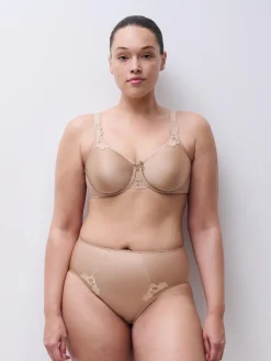 Chantelle Hedona Hoge Taille Slip - Beige