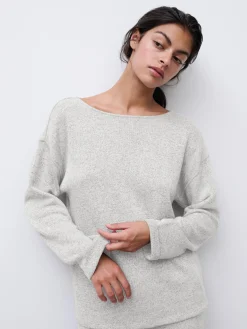Chantelle JERRY Top Lange Mouw - Heather grey