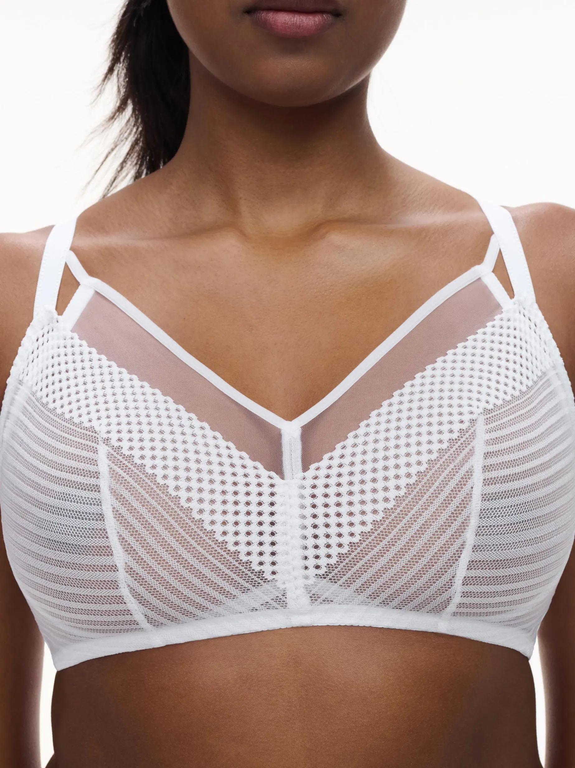 CHANTELLE PULP PLAY Beugelloze BH - Wit