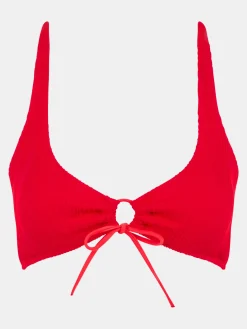 CHANTELLE PULP SWIM ONE SIZE Niet Voorgevormde Bikini Top - Cherry Red