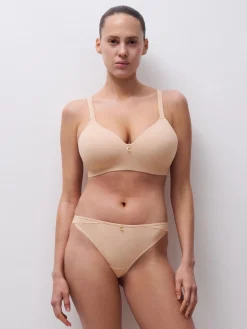 Chantelle Romance Beugelloze BH - Goudkleurig Beige