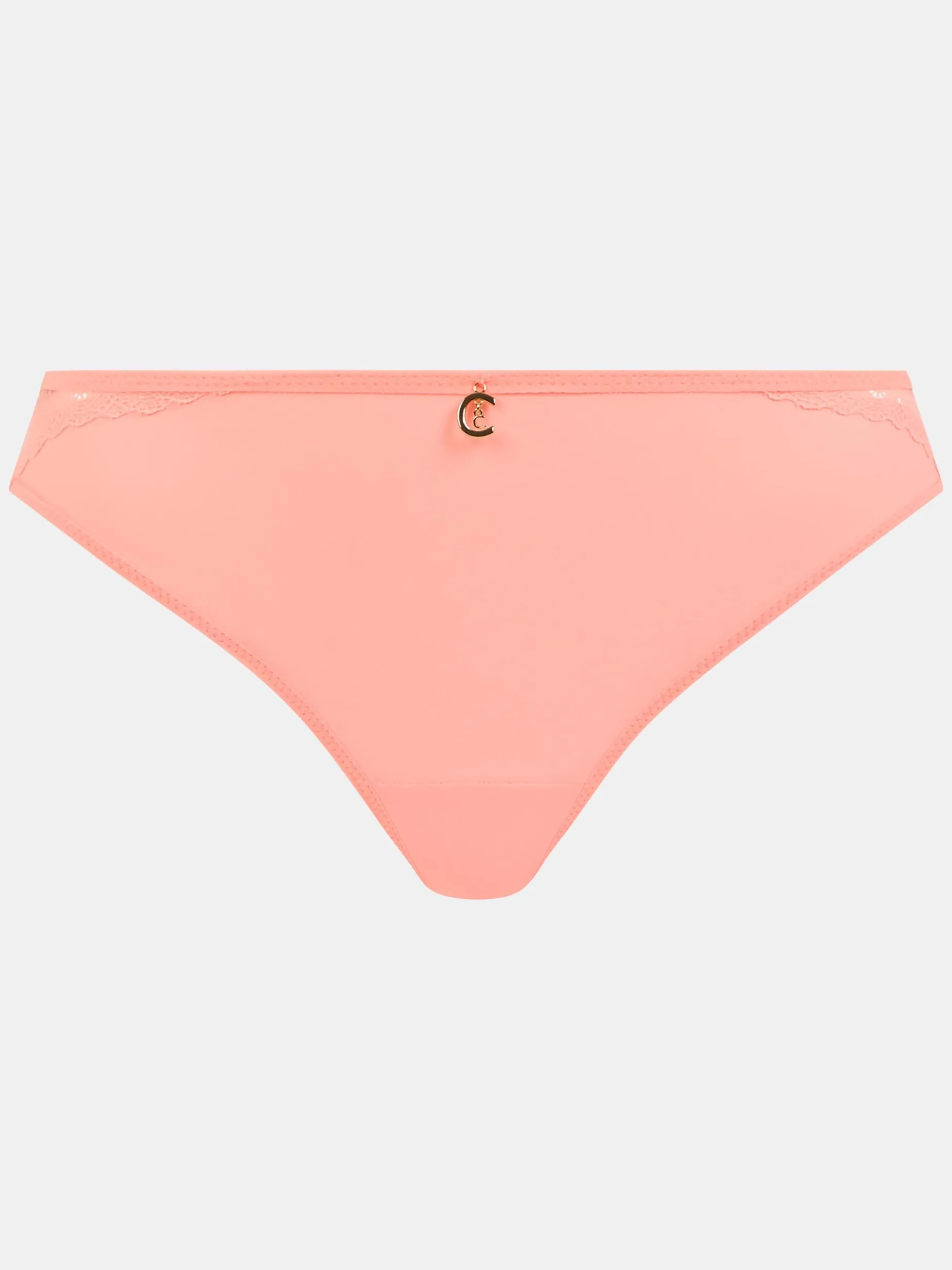 Chantelle Romance Tanga - Fluorroze