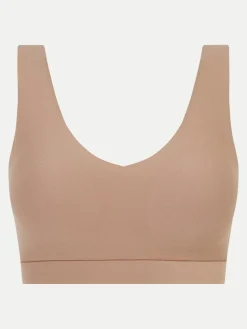 Chantelle Softstretch SoftStretch V-neck Top - Coffee Latte