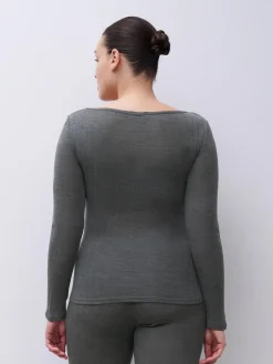 Chantelle THERMO COMFORT UW TOP TSHIRT LS - Arduingrijs