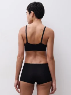 Femilet Basic Cotton Boxer Midi - Zwart