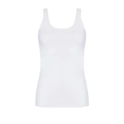 Femilet Basic Cotton Hemd Basis Katoen - Wit