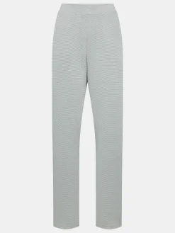 Femilet CHELSEA Lange broek - Oil blue / Egret