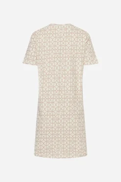 Femilet ELLIE Nachthemd korte mouw - Beige Curves
