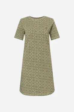 Femilet ELLIE Nachthemd korte mouw - Green Curves