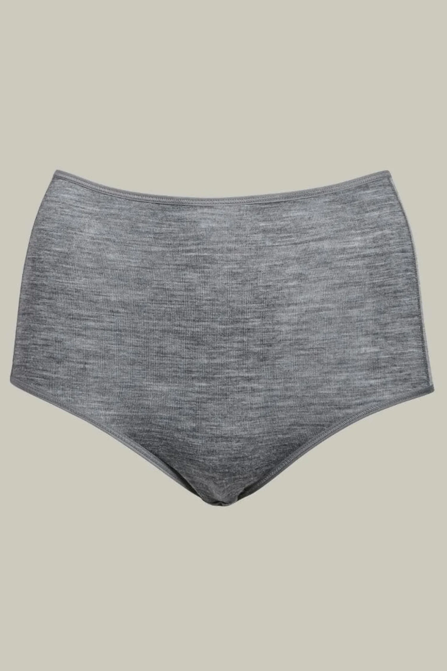 Femilet Juliana Hoge taille slip - 100% Merino wol - Heather grey