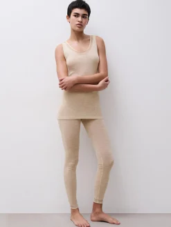 Femilet Juliana Juliana Legging - 100% Merino wol - Heather nude