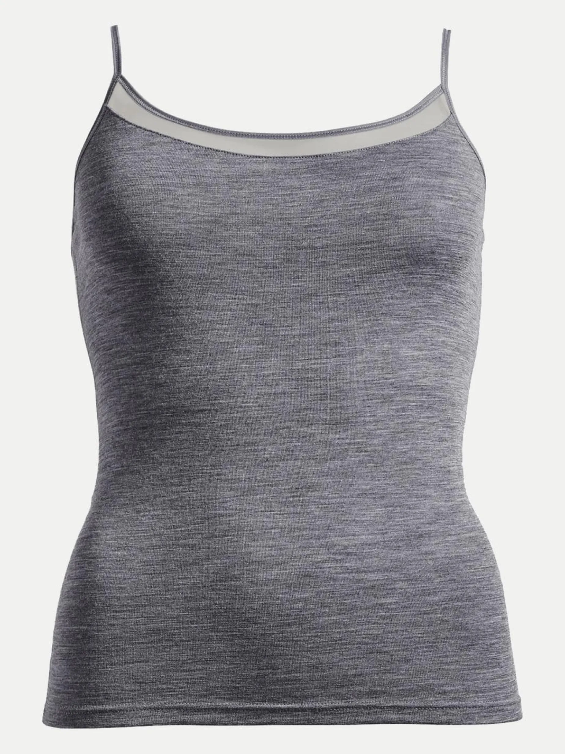 Femilet Juliana Singlet - 100% Merino wol - Heather grey