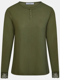 Femilet LAUREL Top lange mouw - Winter Moss