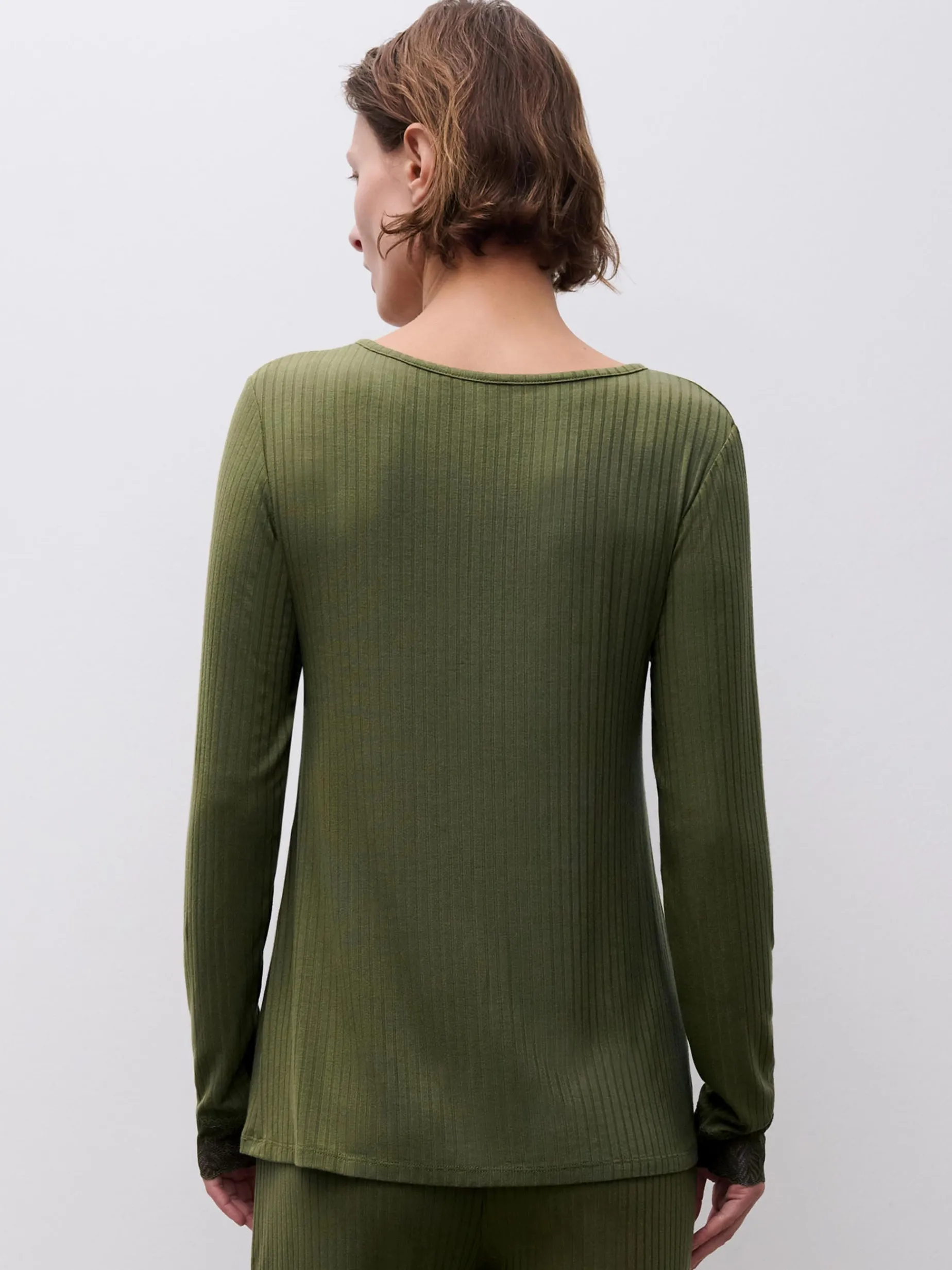 Femilet LAUREL Top lange mouw - Winter Moss