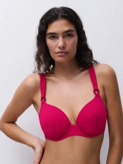 Femilet NAVARINO Voorgevormde bikini top - Berry Magenta