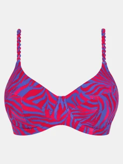 Femilet TIDRA Niet voorgevormde bikinitop - Berry Jungle