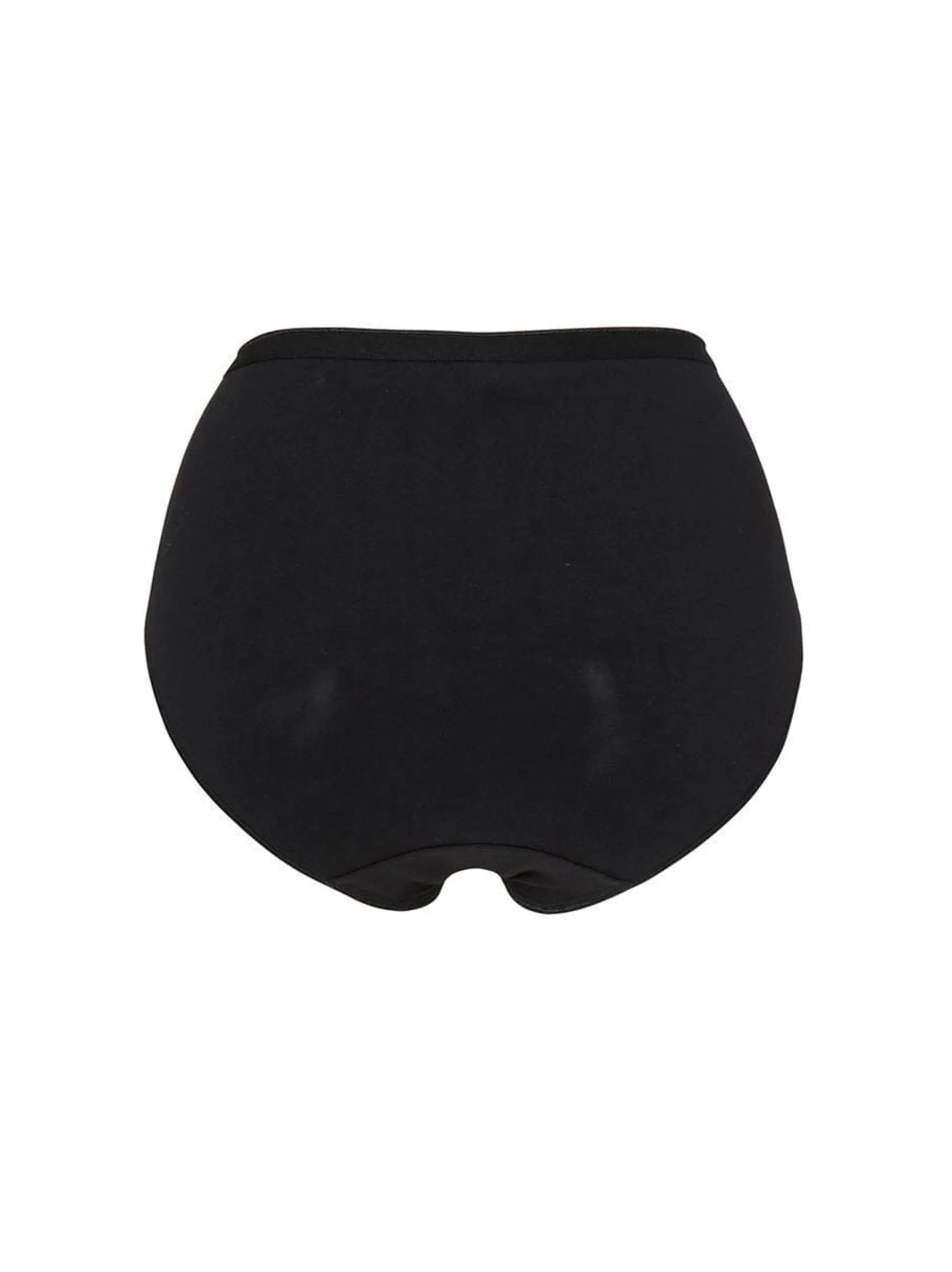 Livera Cotton Hoge Taille Slip Anna - Zwart