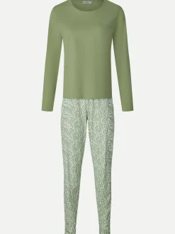Livera GERDIEN Pyjama set lange mouw - Willow Leaves