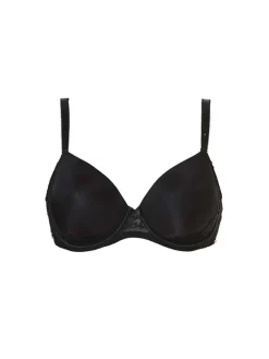 Livera Lisa Micro Lace Voorgevormde T-shirt BH - Zwart