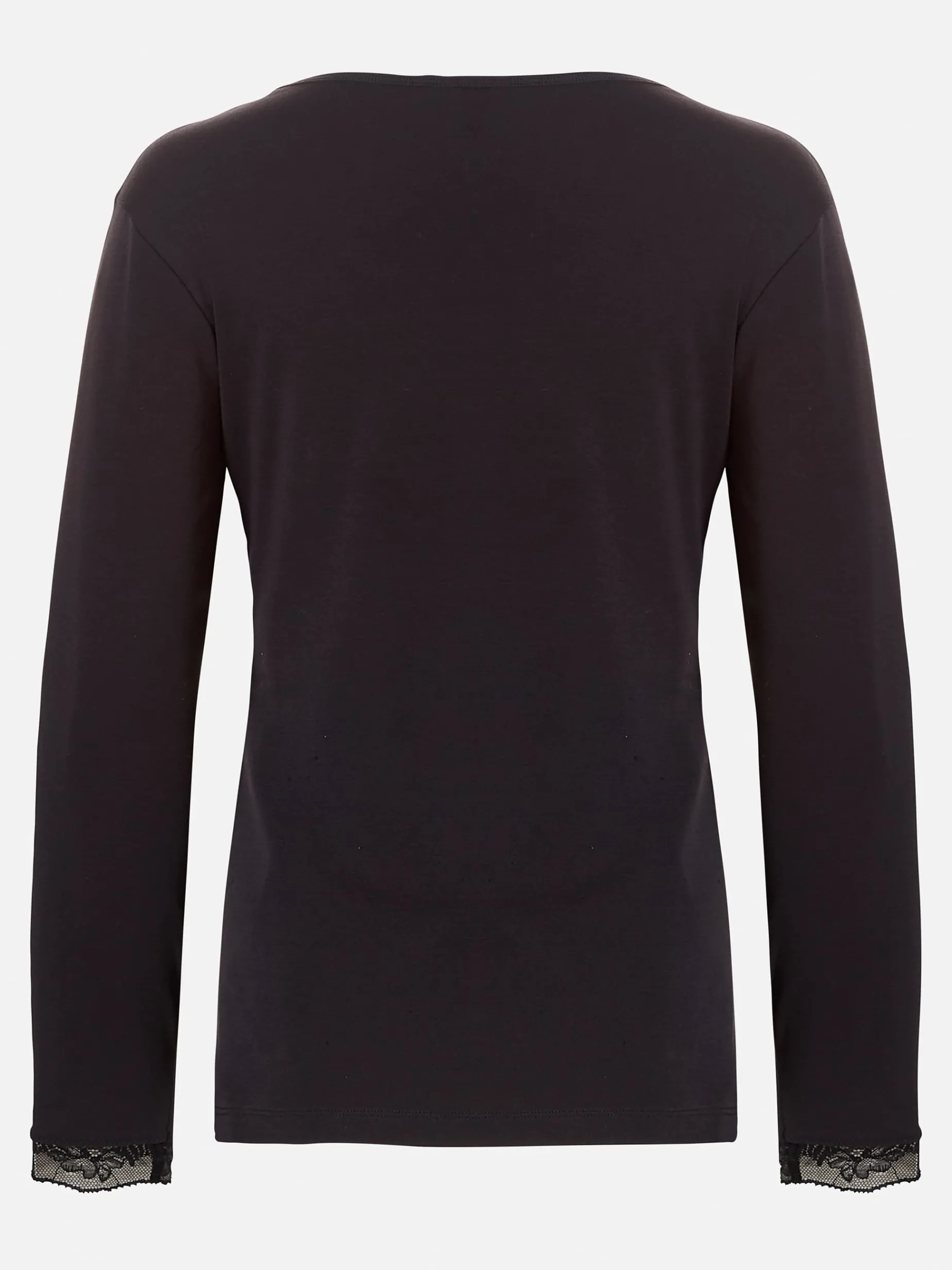 Livera MIRACLE COTTON Top LS - Zwart