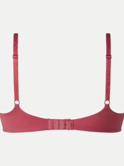 Livera SOFT LACE Bibi Voorgevormde BH zonder beugel - Garnet Rose