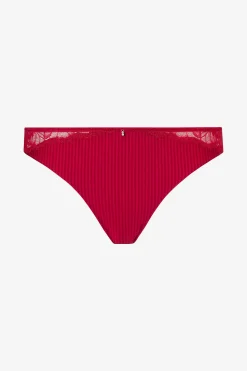Livera Stripe Lace String - Scarlet Smile