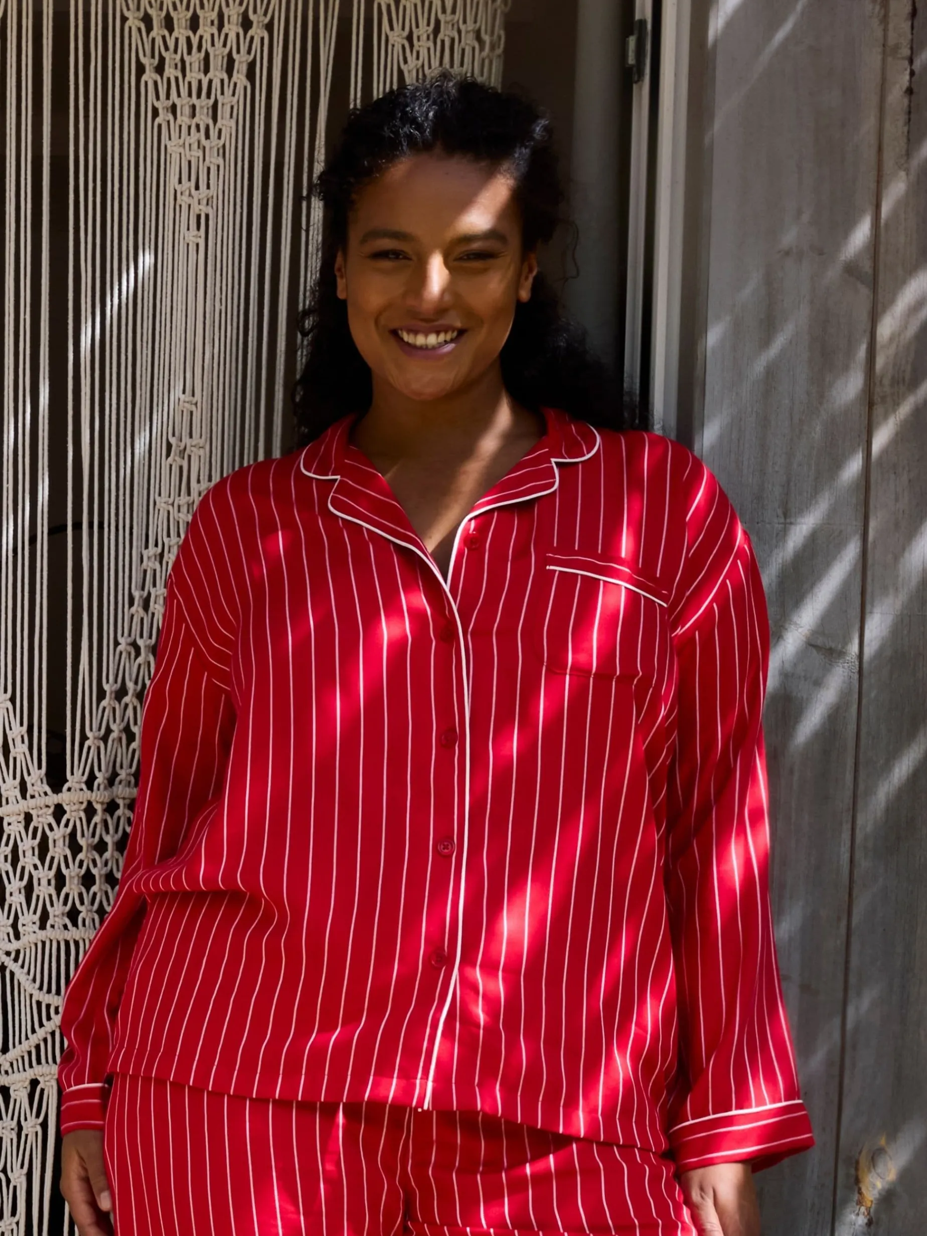 Livera STRIPES Top lange mouw - Grey Stripes