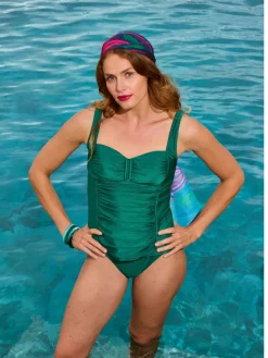 Livera St Tropez Bodine Tankini - Racing Green
