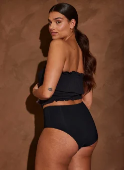 Livera Uni High waist uni black - Zwart