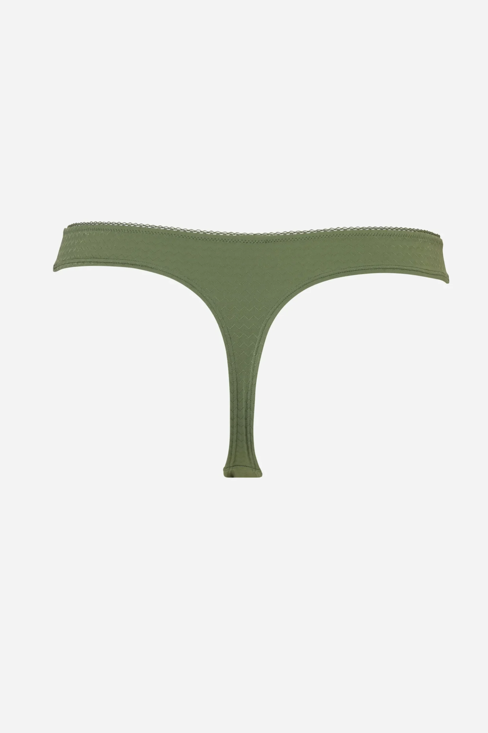 Livera Zigzag String - Bronze green